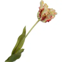 Silk-ka - Kunstbloem - tulp - rood - H71 cm