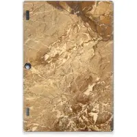 B2Ctelecom Back Cover voor Lenovo Tab 10 | Tab 2 A10-30 Tablet Back Cover Marmer Creme