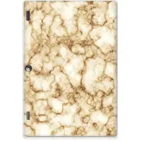 B2Ctelecom Lenovo Tab 10 | Tab 2 A10-30 Tablet Back Cover Marmer Goud