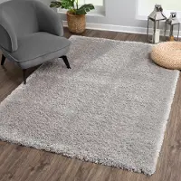 Muratap Porto soft fluffy vloerkleed hoogpolig effen 140x200 cm