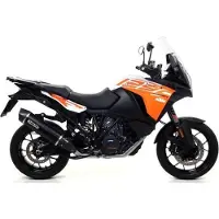 Arrow Maxi Race Tech Dark 1050/1190/1290 17-20 Aluminium&carbon Gehomologeerde Uitlaatdemper
