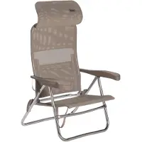 Crespo - Strandstoel - AL/205 - Compact - Licht grijs