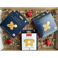 Dupini Newborn Giftset - fopspenen en bijtring 100% natuurrubber