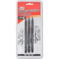 Meyco Grafiet potloden houtloos - 3 stuks