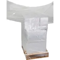Kortpack - Topvellen op rol 150cm breed x 180cm lang x 50my dik, 200 Vellen per Rol - Geperforeerd per Vel - Transparant - Afdekvellen - (014.0105)