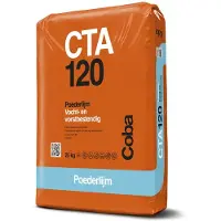 Coba Europe CTA120 poederlijm vorst & vochtbestendig zak 25kg