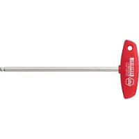 Wiha 04108 Werkplaats Inbusschroevendraaier Sleutelbreedte (metrisch): 5 mm Koplengte: 150 mm Afmeting, lengte: 182 mm