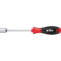 Wiha Dreikant-Steckschlüssel M5x125mm Mit Soft-Finish Griff Werkplaats Driehoekige schroevendraaier Grootte M5 Koplengte: 125 mm