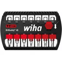Wiha WHA42117 42117 Bitset 7-delig Kruiskop Phillips, Kruiskop Pozidriv, Binnen-Torx