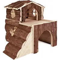 Trixie Cavia Huis - Schorshout 31x29x28 cm - Natural Living Naaldhout