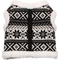 Croci hanko hondenjas met vestelbaar tuig noorse print (42-55 CM)