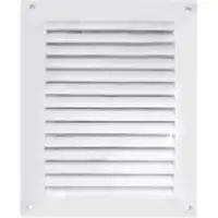 Europlast Muurrooster 250x170 mm wit - N25