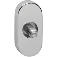 Intersteel Basisplaat tbv raamkruk draaikiep hals ø18mm - chroom