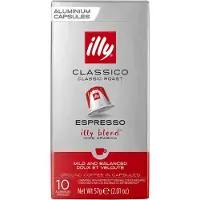 Illy Espresso Classico Koffiecups - Intensiteit 5/9 - 10 x 10 capsules