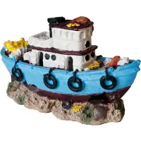 Superfish Aquarium Decoratie DecoLED Scheepswrak Multi 17,3 X 8,4 X 10 Cm