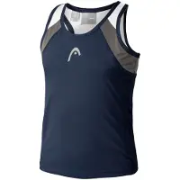 Head Tennisshirt Girls Club 22 Tanktop Deep Blue-Maat 128