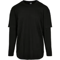 Urban Classics Shirt zwart
