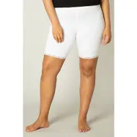 Base Level Curvy basis korte legging Ava wit female | Maat: 46
