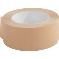Kortpack - Papertape 75mm breed x 50mtr lang - Bruin - 24 rollen - Kerndiameter: 76mm - Papier Plakband - Ecologische Tape - Papiertape - (020.0069)