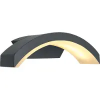 LumenXL Design wandlamp buiten Vic - zwart