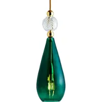 Ebb & Flow Glazen hanglamp Smykke M, dimbaar, groen, Woon-/ Eetkamer, Glas, Scandinavisch, hanglamp
