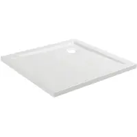 Mueller Luxe douchebak vierkant acryl 90x90x4cm wit