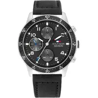 Tommy Hilfiger Jimmy Heren Zwarte Horloge 1791947