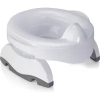 Kalencom Potje voor op reis Premium Set wit/grijs