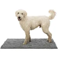 Trixie Schoonloopmat Waterdicht Grijs - Deurmat - 80x60 cm