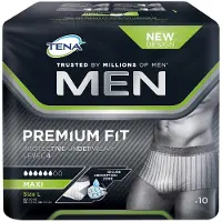 Tena 4x Men Premium Fit Maxi L/xl 10 Stuks