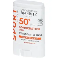 Laboratoires de Biarritz Witte Zonnecrème Stick Spf50+ 12 g Crème