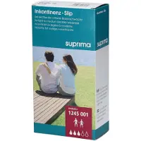 Suprima 1245 Slip Katoen + Beschermlaag PU + Fixatiezakje Maat 46 | 1 stuk