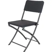 Eurotrail Pavilion stoel Rattan Design - Zwart