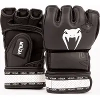 Venum Impact 2.0 MMA Handschoenen Skintex Zwart Wit maat L/XL