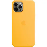 Apple iPhone 12 / 12 Pro Back Cover met MagSafe Zonnebloemgeel