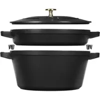 Demeyere - Gietijzer - Braadpan 26cm + grillpan