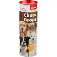 Sanal Choco Drops Hondensnack - 250 gr
