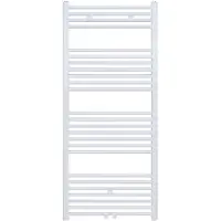 SaniGoods Base handdoek radiator 140x50 655 watt MO aansluiting wit