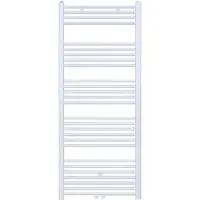 SaniGoods Base handdoek radiator 160x60 828 watt MO aansluiting mat wit
