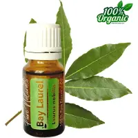 Pure Naturals Laurier etherische Olie 10 ml | Bay Laurel Oil | 100% PUUR | Bio | Essentiële olie Aromatherapie | Olie diffuser | Geschikt voor inname |