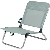 Fiam Quick Deck Chair - Ligstoelen en ligbedden Aluminium Sage Green - 022TX ALU SG