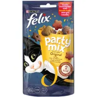 Felix 8x Kattensnack Party Mix Original 60 gr