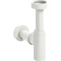 Clou Mini Suk fonteinsifon, mat wit, speciaal voor fonteintjes