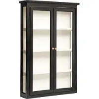 Nordal A/S CLASSIC wandkast, dubbel, zwart