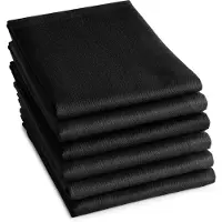 DDDDD Theedoek Logo Black 60 x 65 cm (6-Delig)