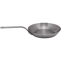 HorecaTraders Lyonnaiserpan | plaatstaal | Ø36 cm | Gas, elektrisch, keramisch