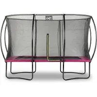 Exit Silhouette trampoline 244x366cm - roze