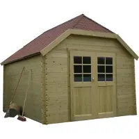 Solid Superia Cottage Limerick Tuinhuis - Vuren - Geïmpregneerd - 298x388cm