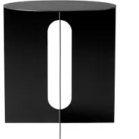 Menu Androgyne bijzettafel Ø40x43 cm Zwart