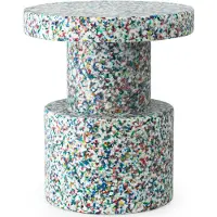 Normann Copenhagen Bit kruk Wit-multi